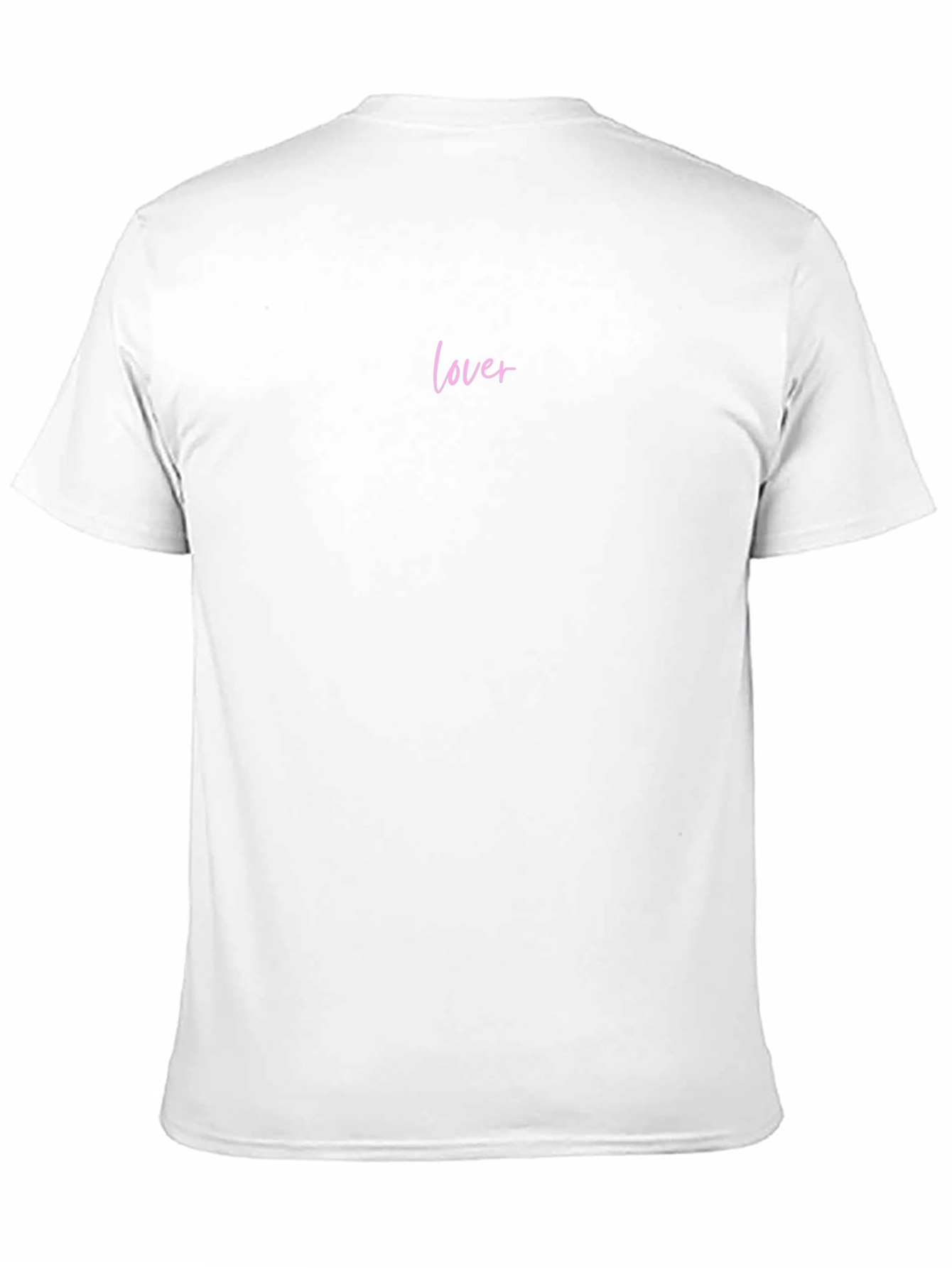 Lover Script Black T-Shirt - Soft Casual Tee