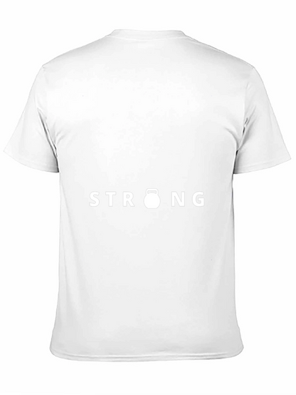 Strong Kettlebell Graphic Tee - Black