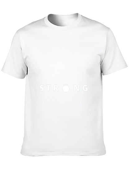 Strong Kettlebell Graphic Tee - Black