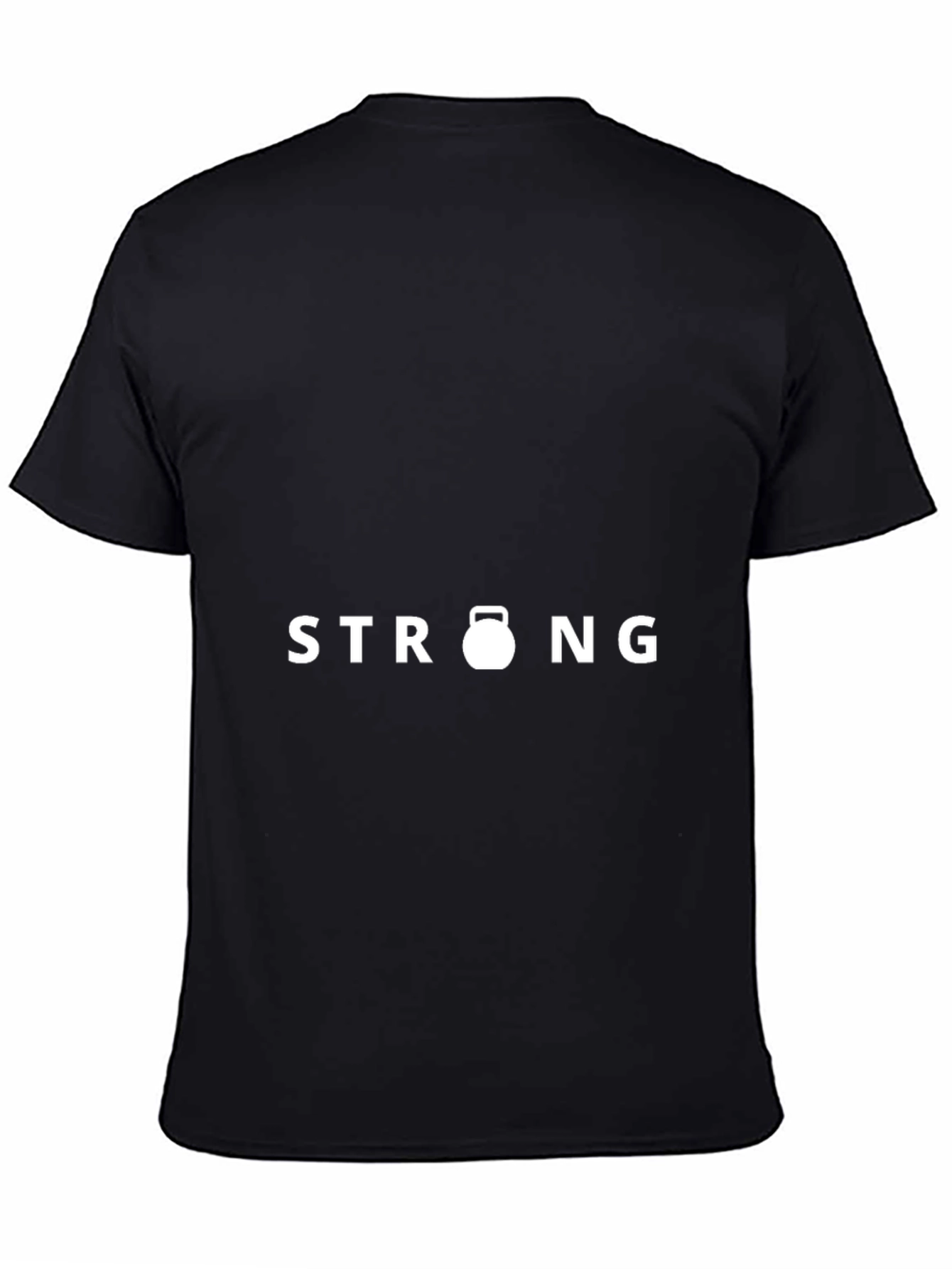 Strong Kettlebell Graphic Tee - Black