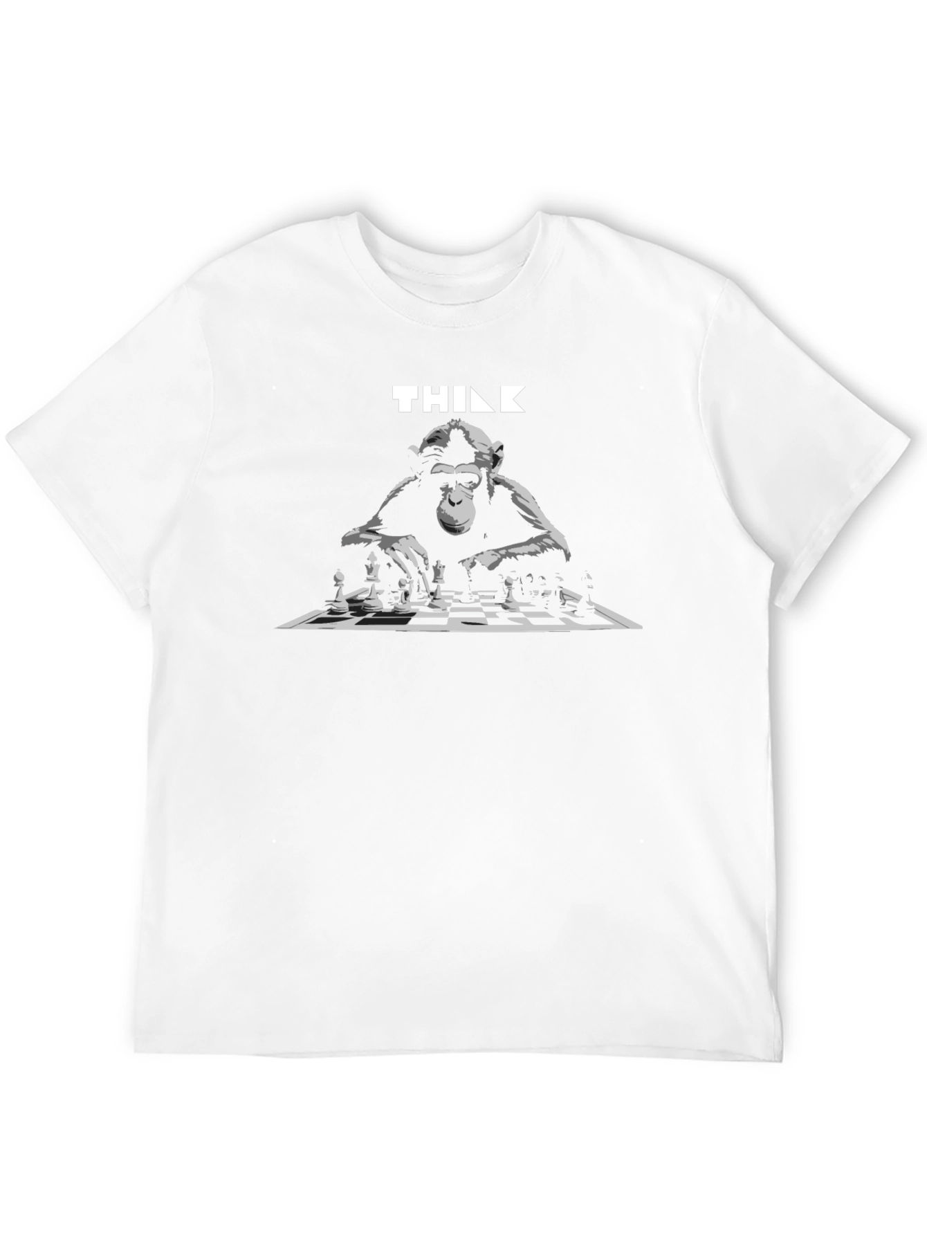 Think Monkey Chess T-Shirt