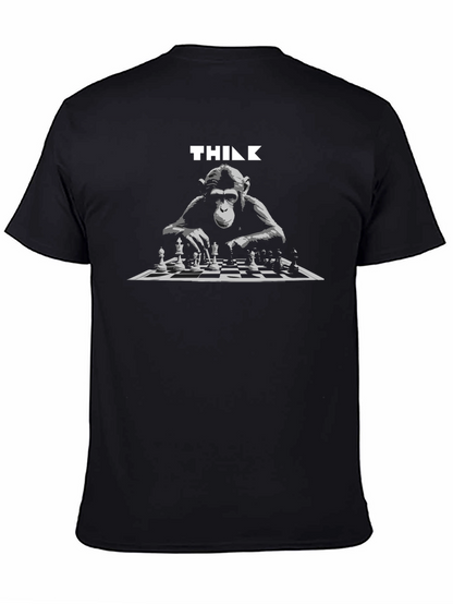 Think Monkey Chess T-Shirt