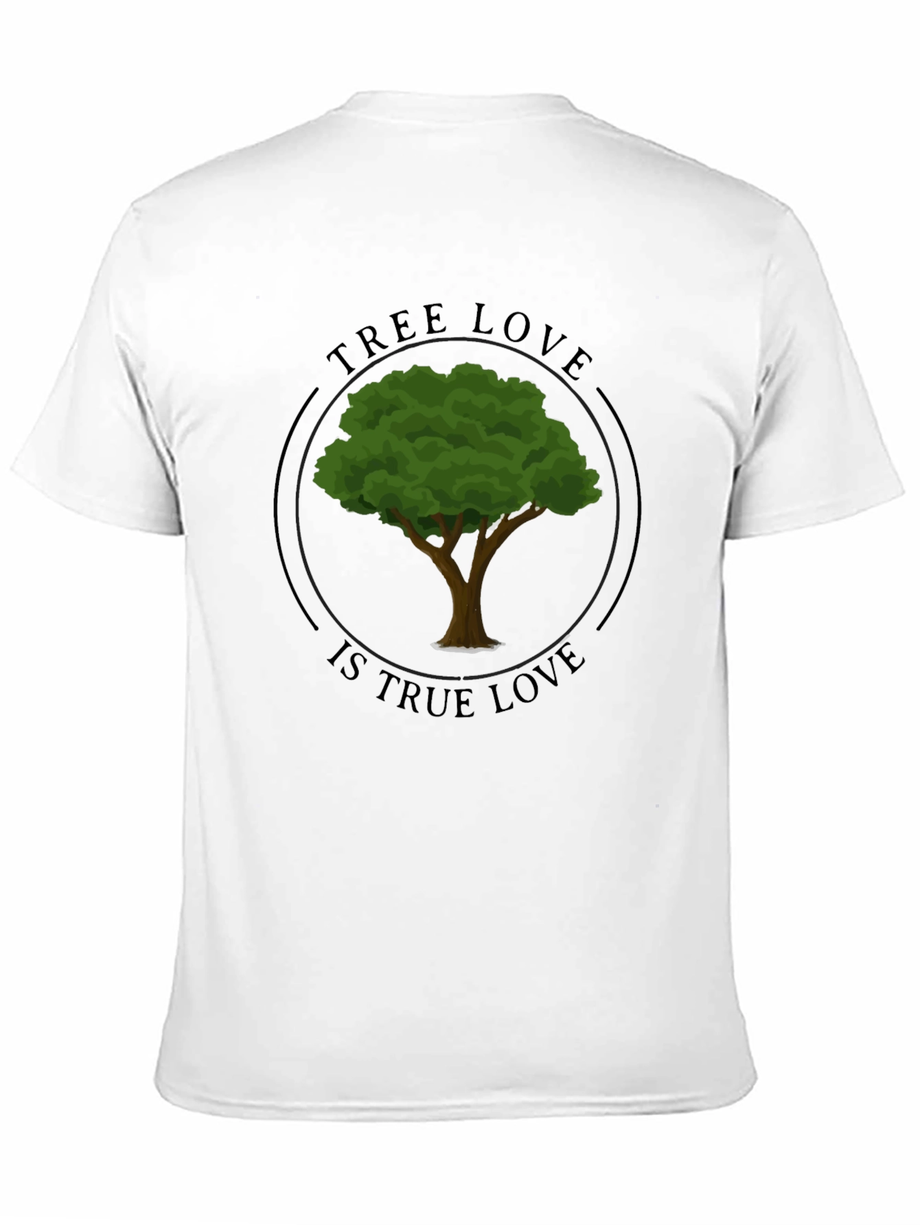 Tree Love Graphic Tee - Black Unisex T-Shirt