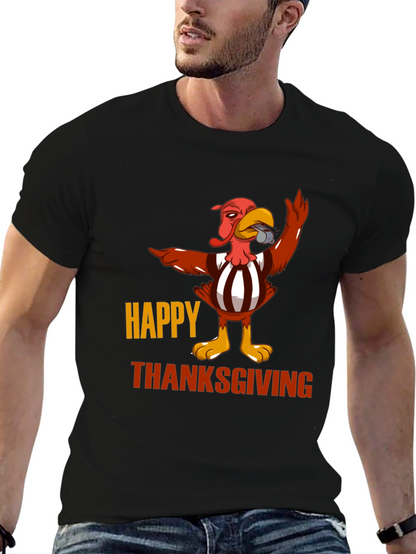 Funny Thanksgiving Turkey Referee T-Shirt