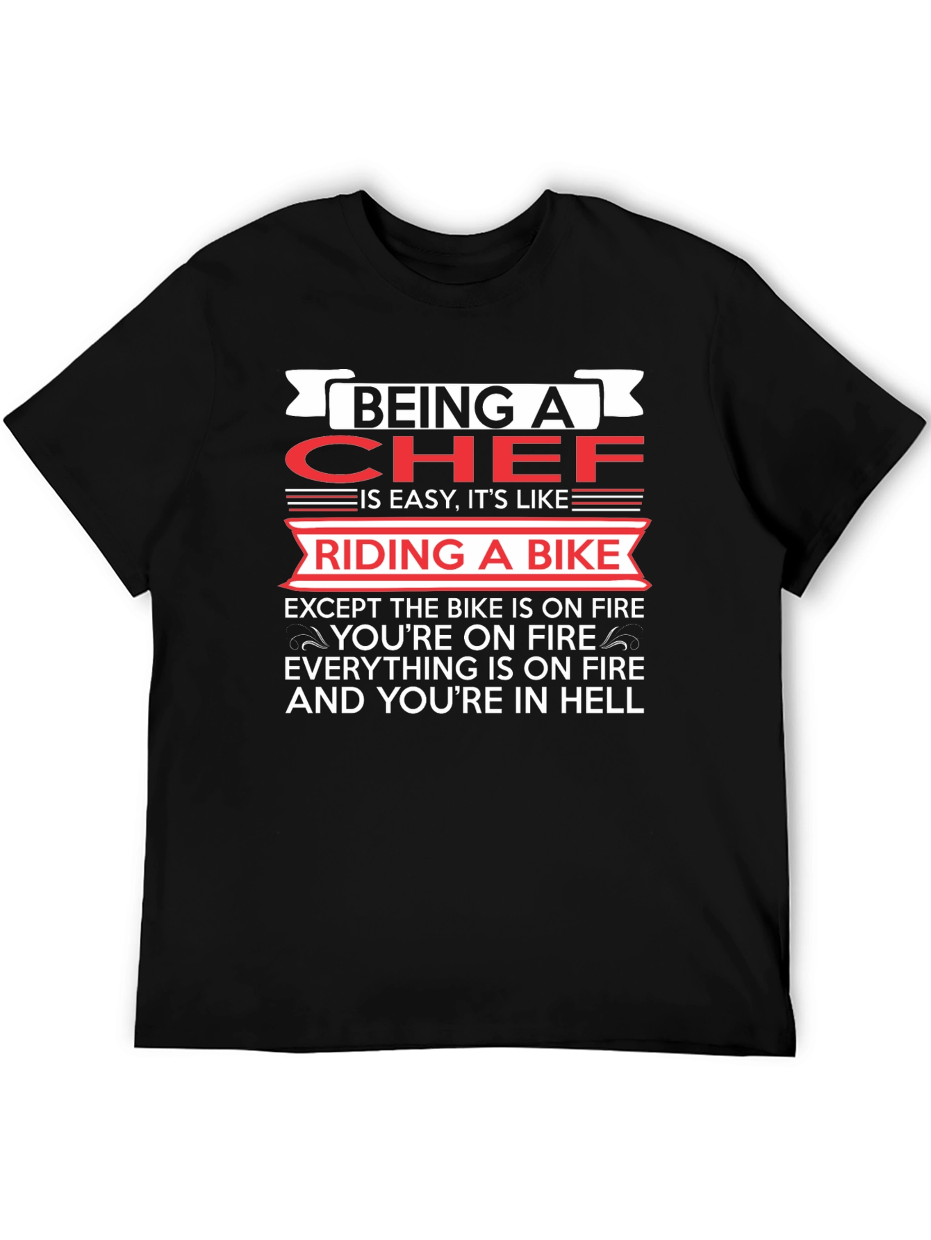 Being A Chef T-Shirt Funny Gift