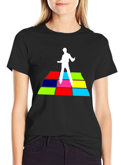 Retro Disco Dancer T-Shirt - Groovy 70s Style