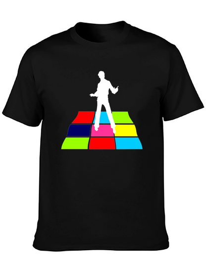 Retro Disco Dancer T-Shirt - Groovy 70s Style
