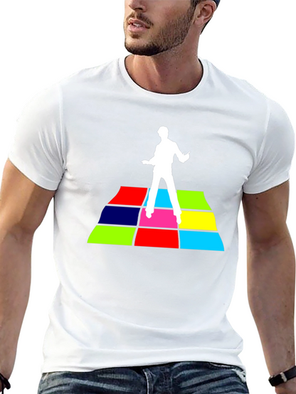 Retro Disco Dancer T-Shirt - Groovy 70s Style
