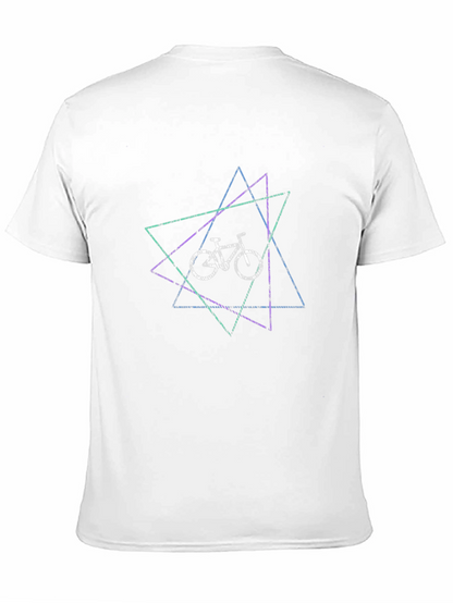 Geometric Bike Graphic T-Shirt