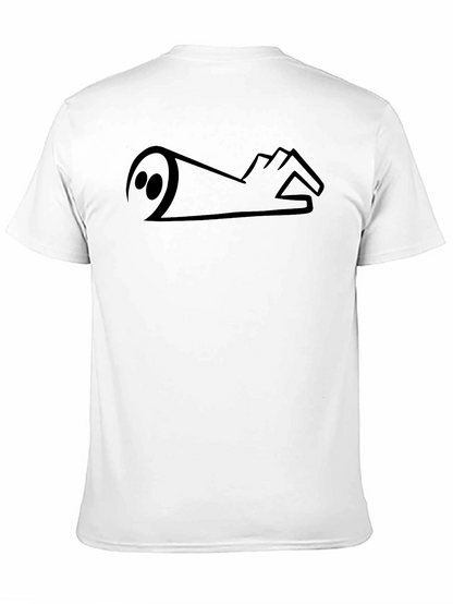 Skeptic Hand Gesture Graphic T-Shirt