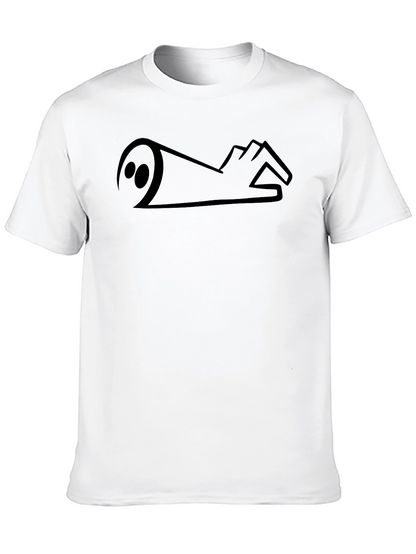 Skeptic Hand Gesture Graphic T-Shirt