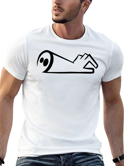 Skeptic Hand Gesture Graphic T-Shirt
