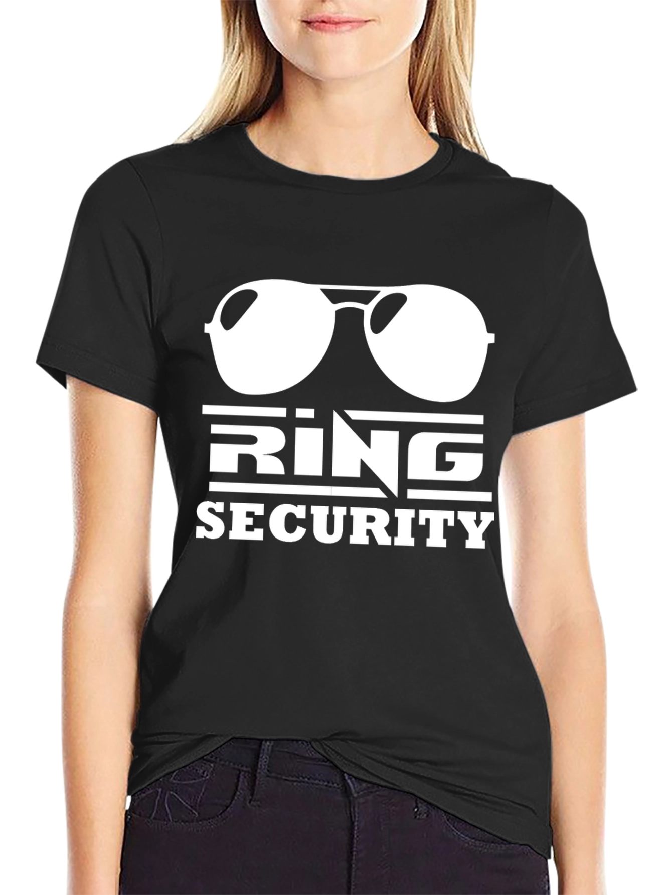 Ring Security Graphic T-Shirt - Stylish Wedding Party Apparel