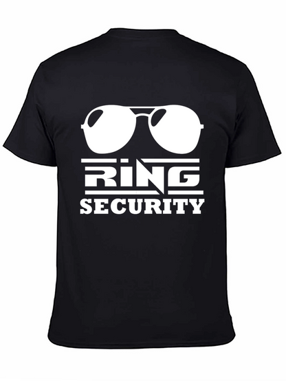 Ring Security Graphic T-Shirt - Stylish Wedding Party Apparel