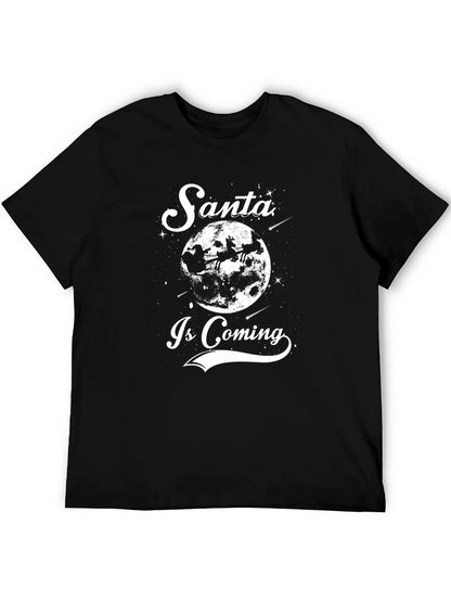 Santa Is Coming Christmas T-Shirt