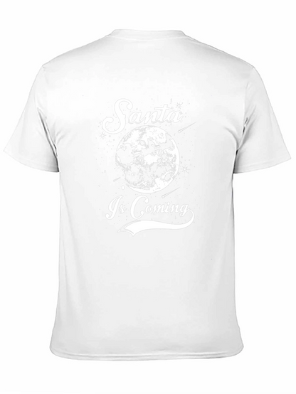Santa Is Coming Christmas T-Shirt