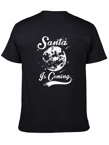 Santa Is Coming Christmas T-Shirt