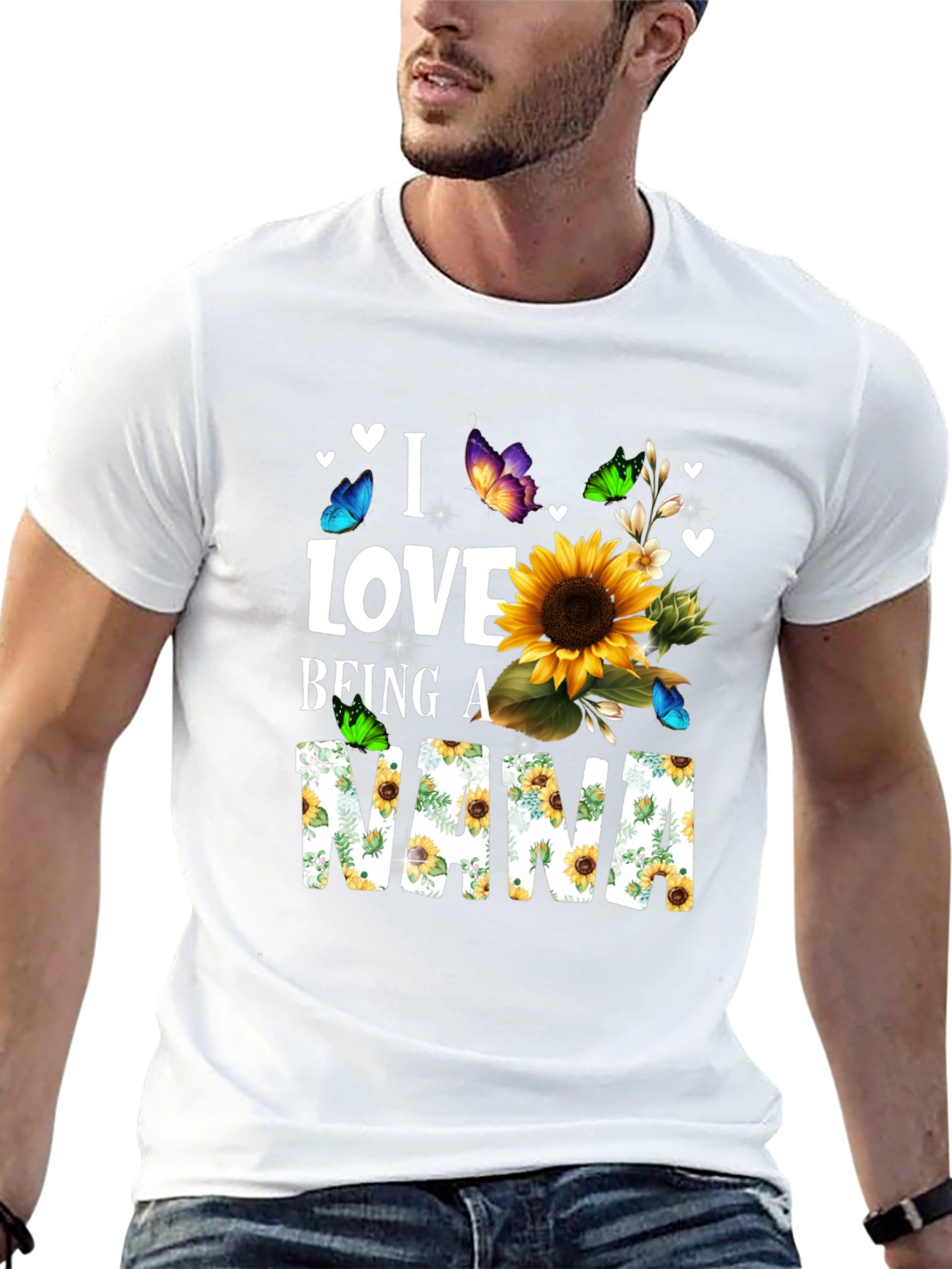 I Love Being a Nana Sunflower T-Shirt