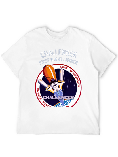 Challenger First Night Launch T-Shirt