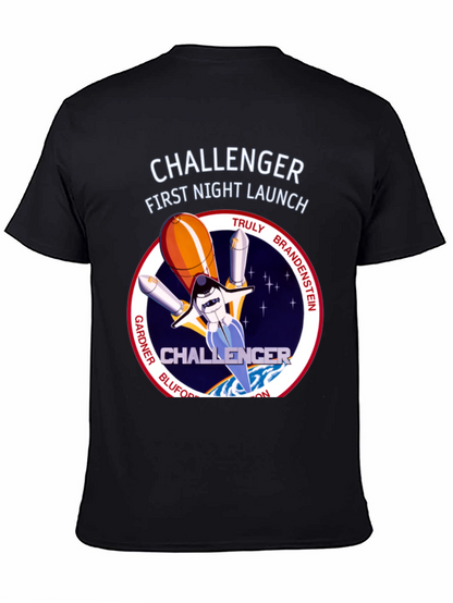 Challenger First Night Launch T-Shirt