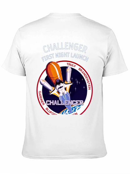 Challenger First Night Launch T-Shirt