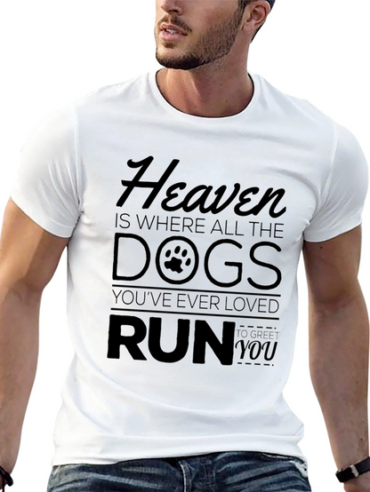 Heaven Dog Lover Graphic Tee