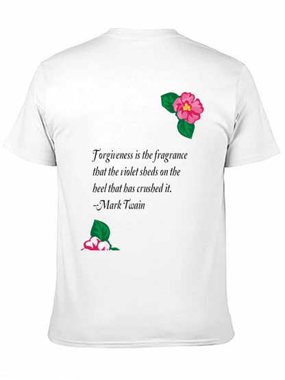 Floral Quote Graphic Tee