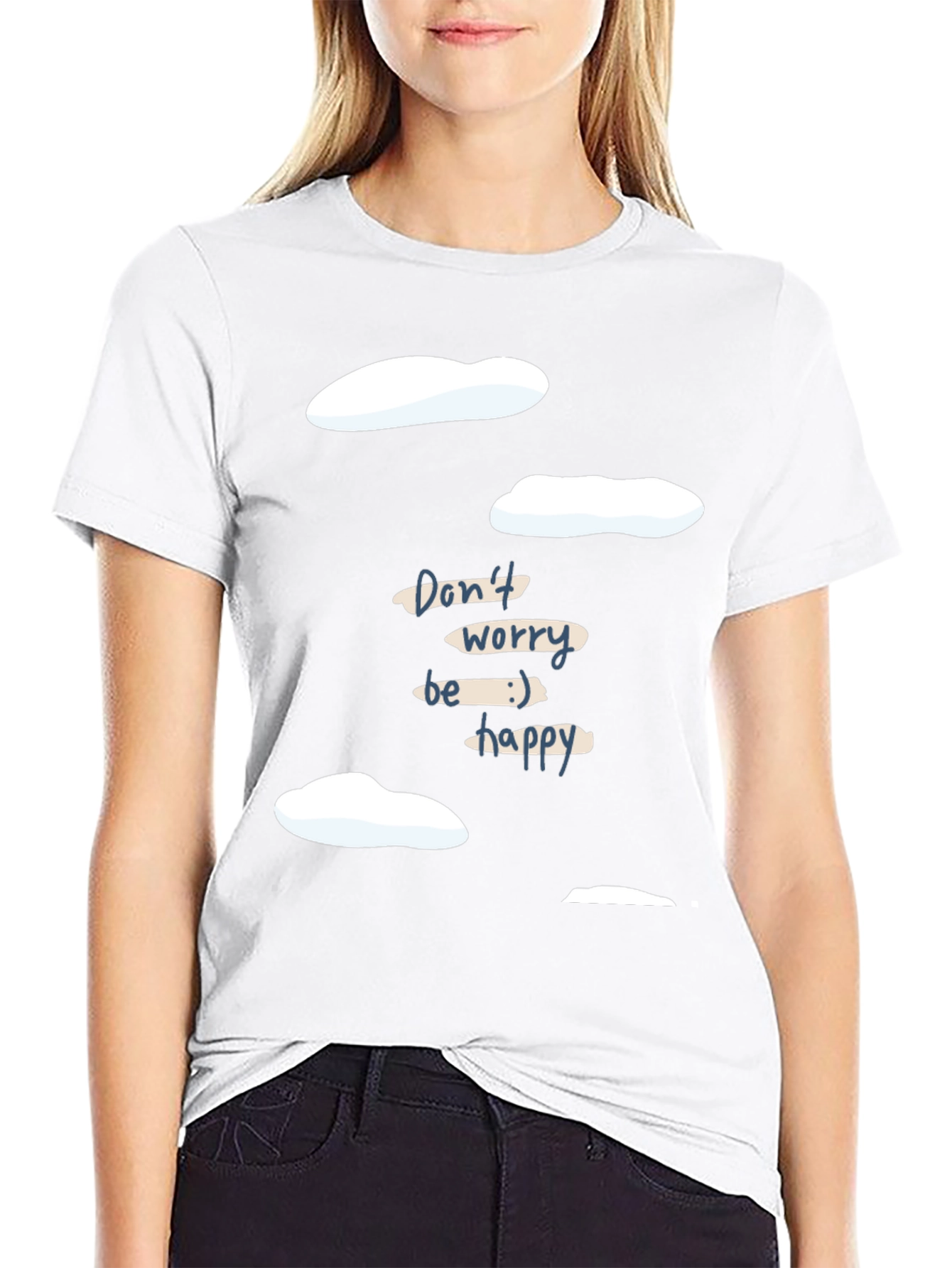 Dont Worry Be Happy Graphic Tee
