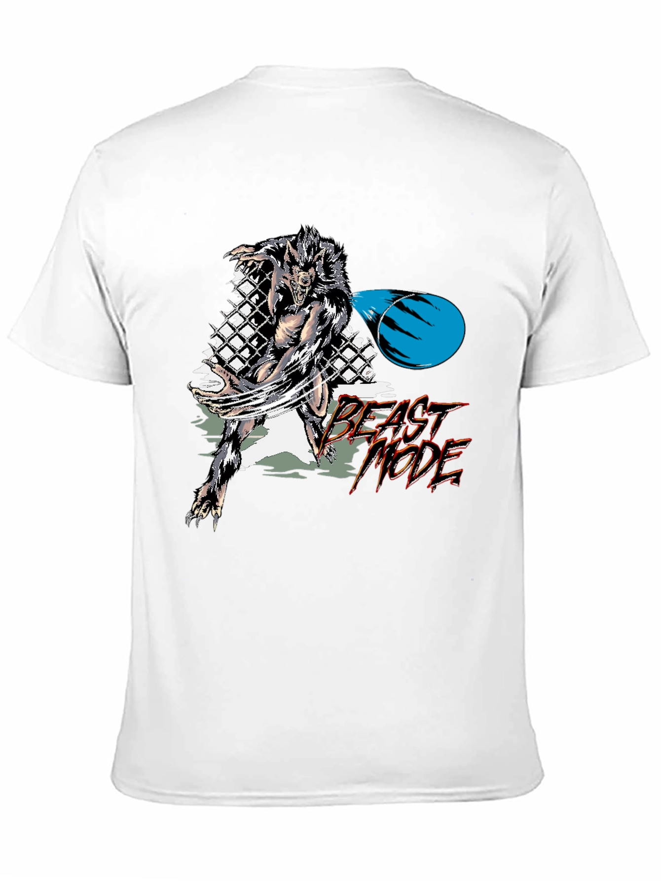 Beast Mode Graphic T-Shirt - Black