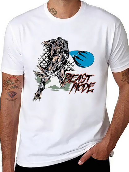 Beast Mode Graphic T-Shirt - Black
