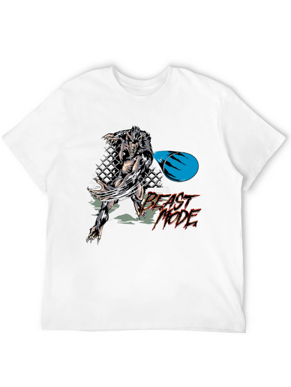 Beast Mode Graphic T-Shirt - Black
