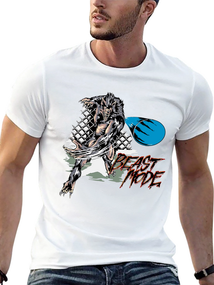 Beast Mode Graphic T-Shirt - Black