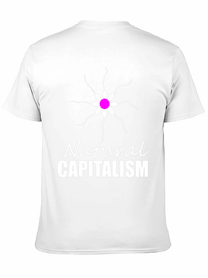 Natural Capitalism T-Shirt Funny Sperm Design Tee