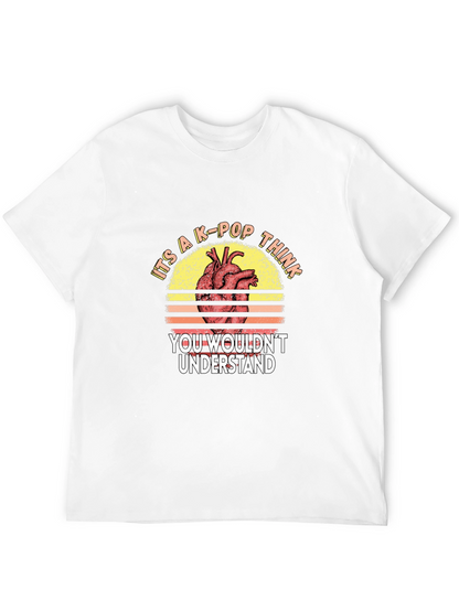 K-Pop Heart Graphic Tee - You Wouldnt Understand