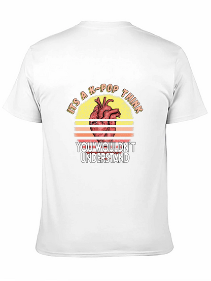 K-Pop Heart Graphic Tee - You Wouldnt Understand
