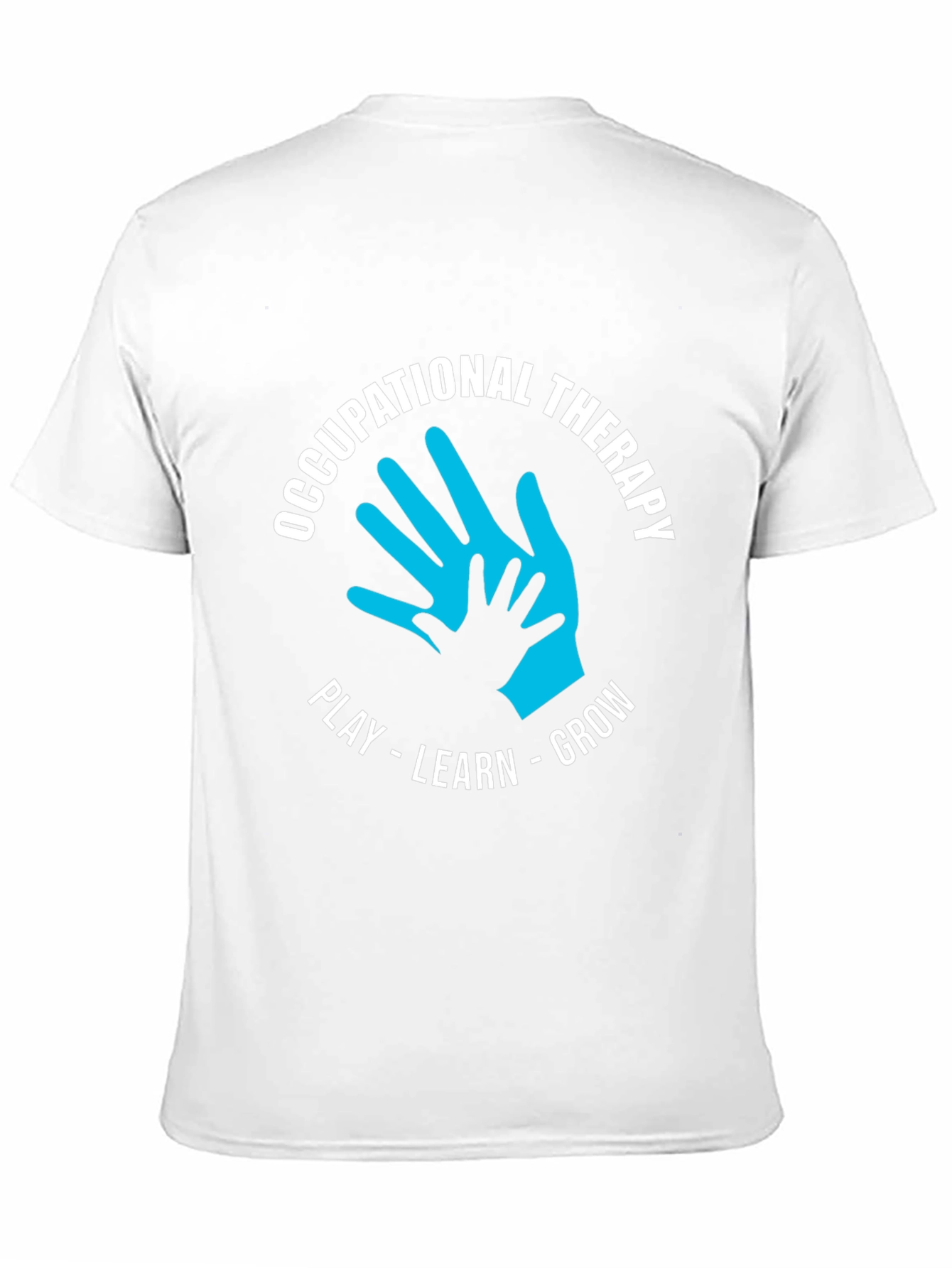 Occupational Therapy Play Learn Grow Black T-Shirt