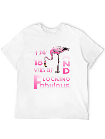 Flocking Fabulous 18th Birthday T-Shirt