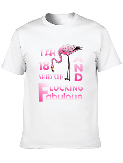Flocking Fabulous 18th Birthday T-Shirt