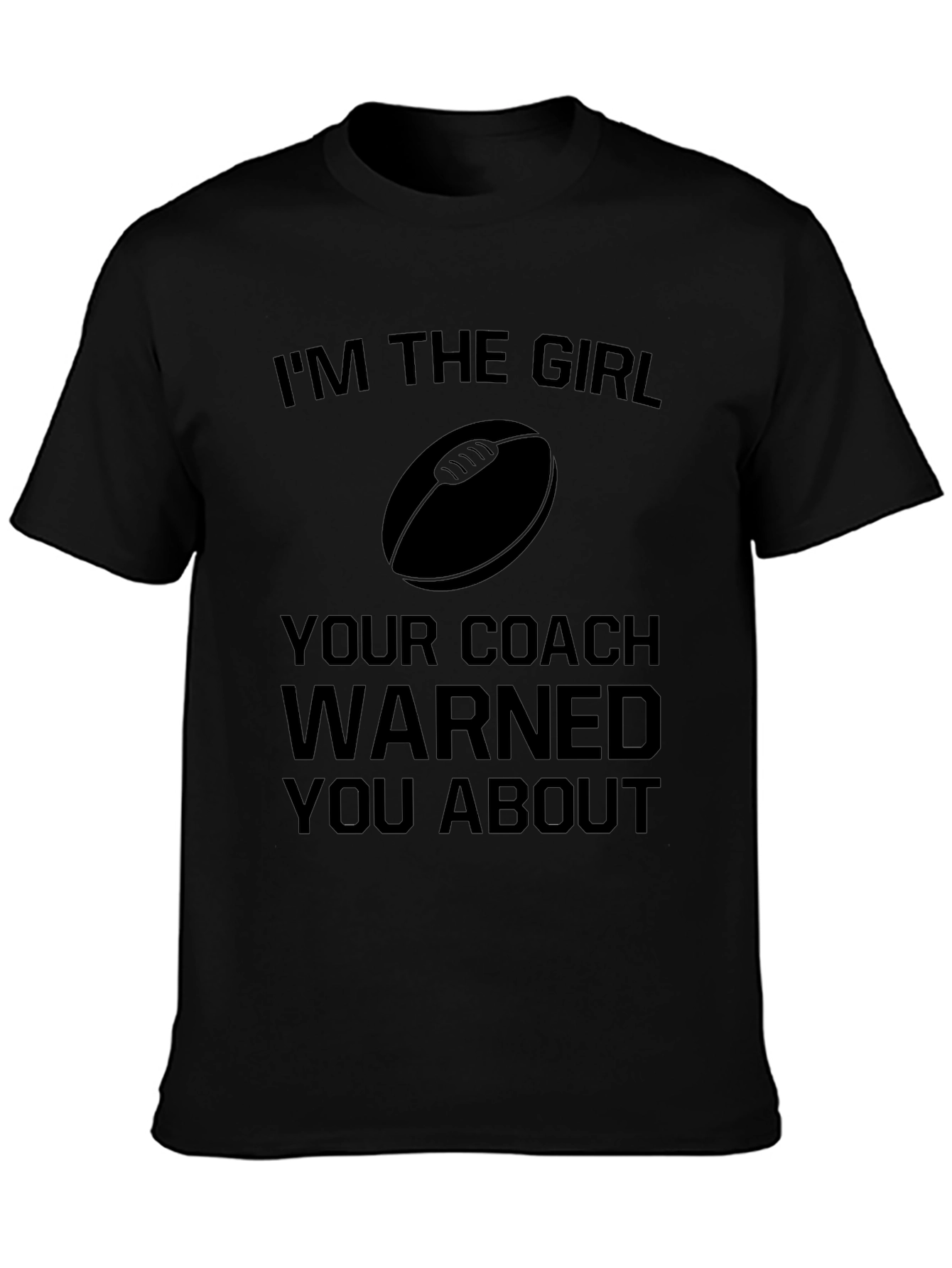 Rugby Girl Warning T-Shirt - Funny Sports Tee