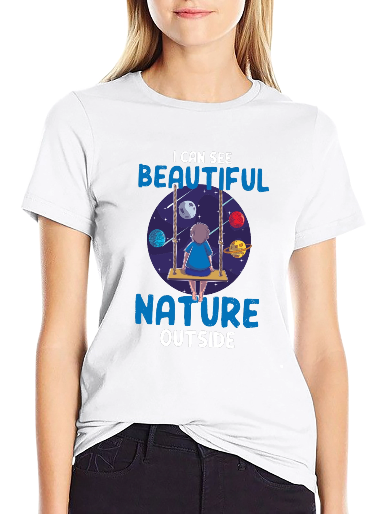 Beautiful Nature Outside Graphic T-Shirt