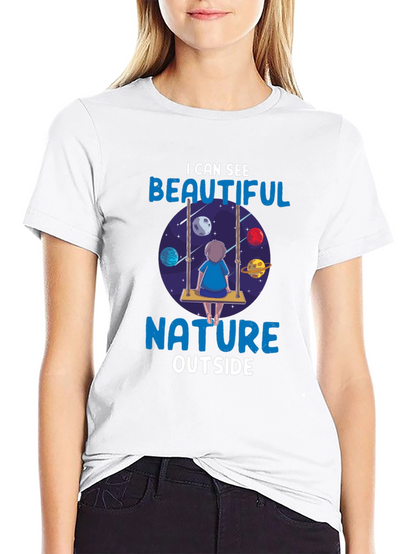 Beautiful Nature Outside Graphic T-Shirt