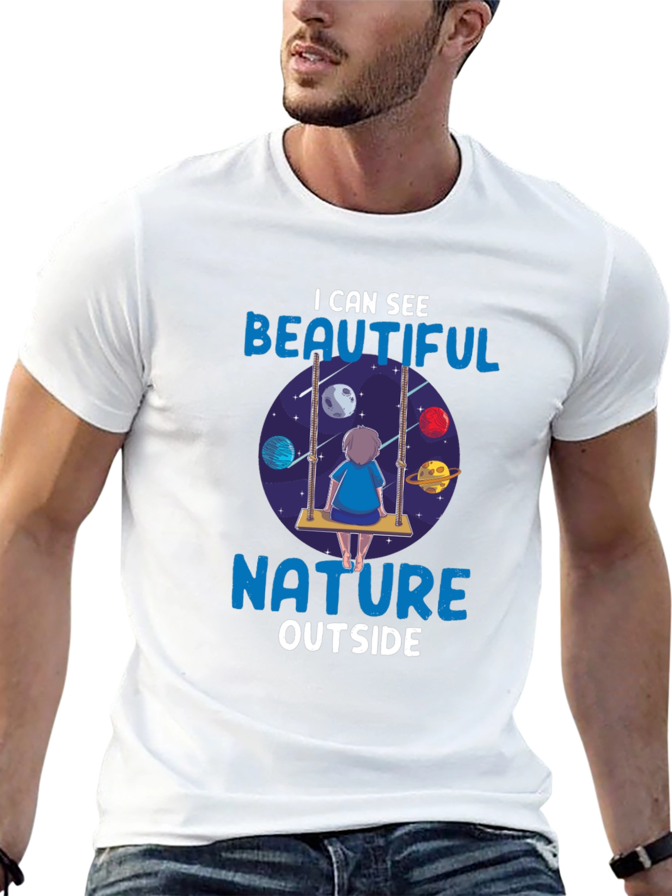 Beautiful Nature Outside Graphic T-Shirt