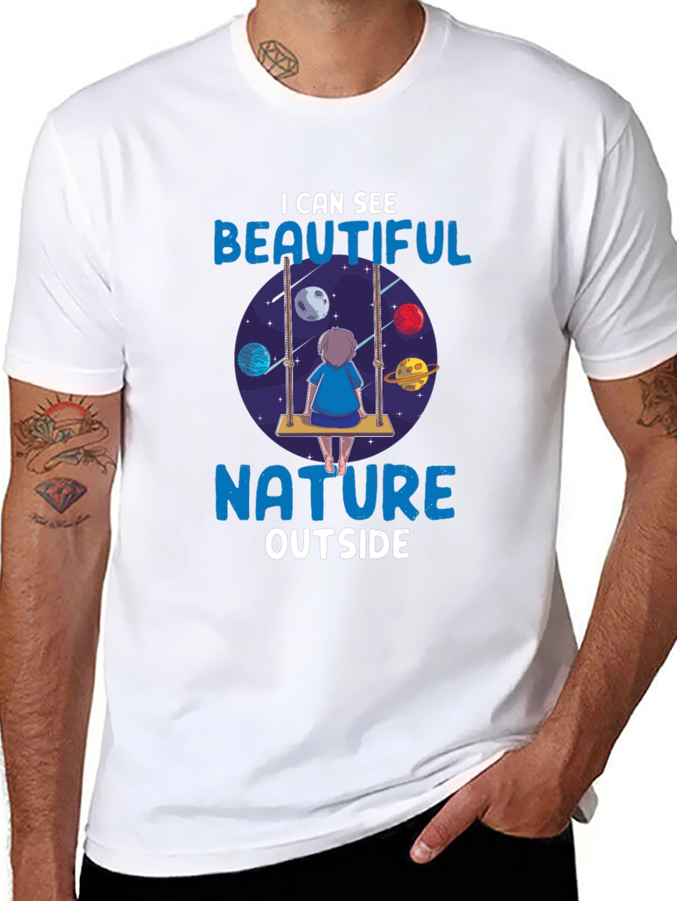 Beautiful Nature Outside Graphic T-Shirt