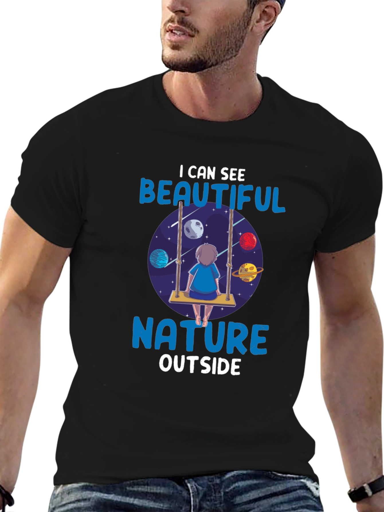 Beautiful Nature Outside Graphic T-Shirt