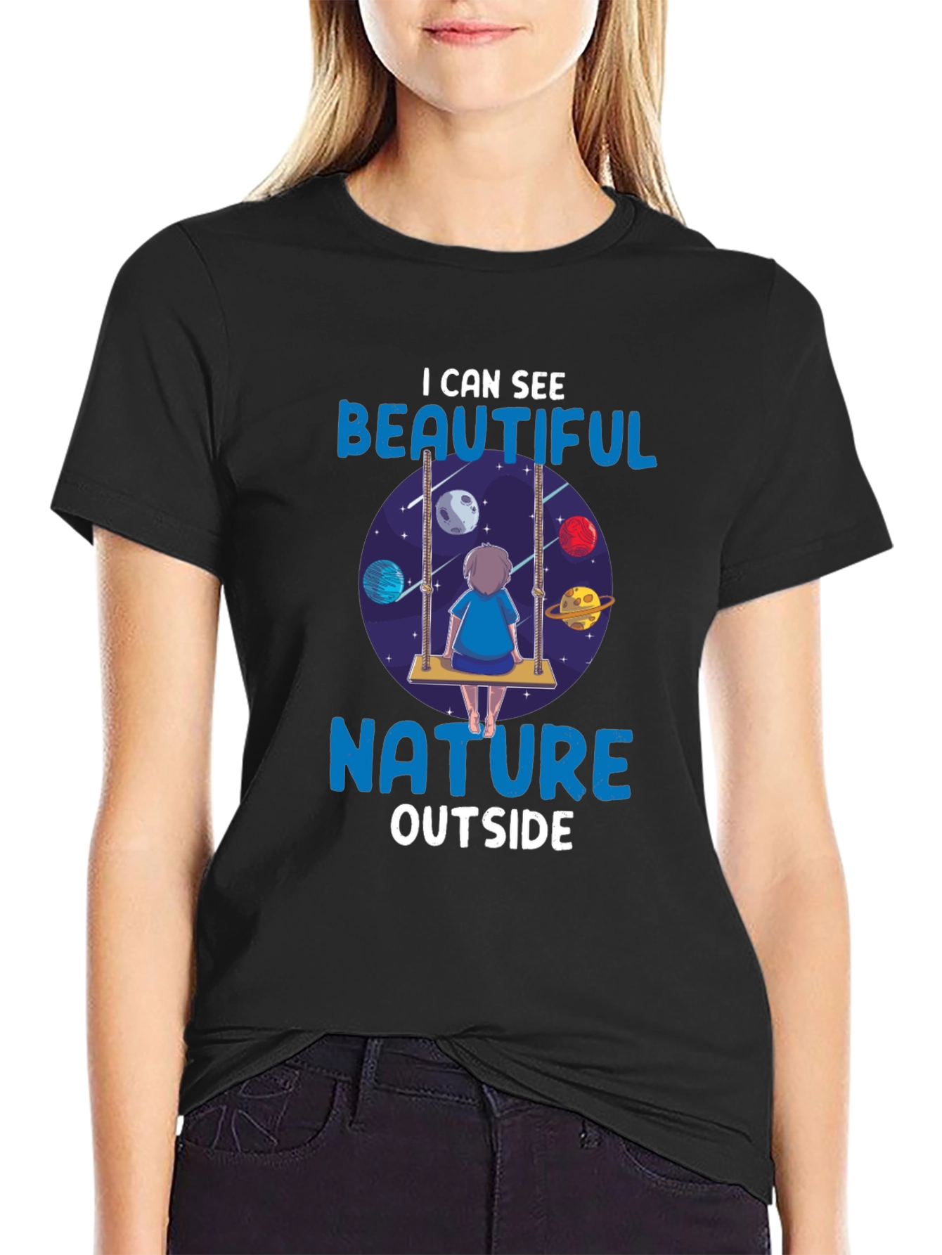 Beautiful Nature Outside Graphic T-Shirt