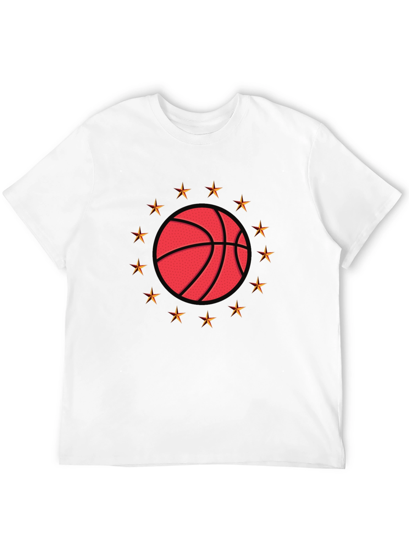Basketball Star Graphic T-Shirt