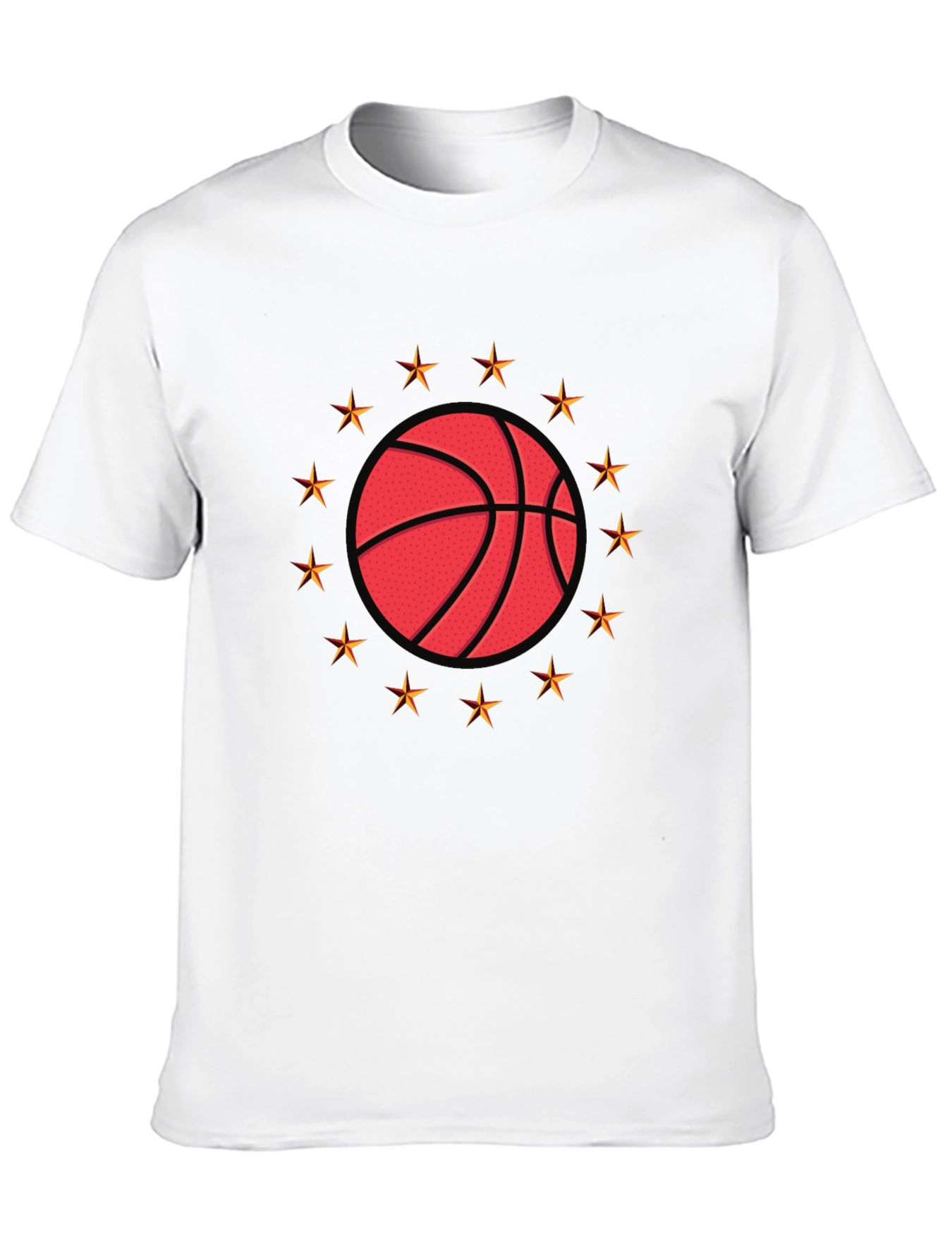 Basketball Star Graphic T-Shirt