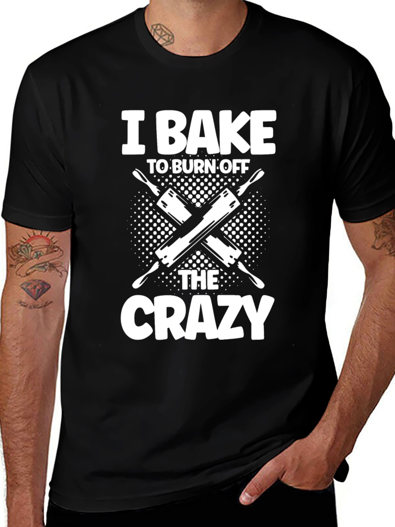 I Bake to Burn Off The Crazy T-Shirt