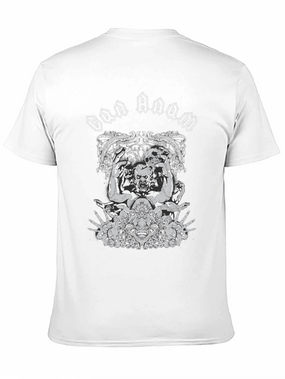 God Doom Graphic Print Black T-Shirt