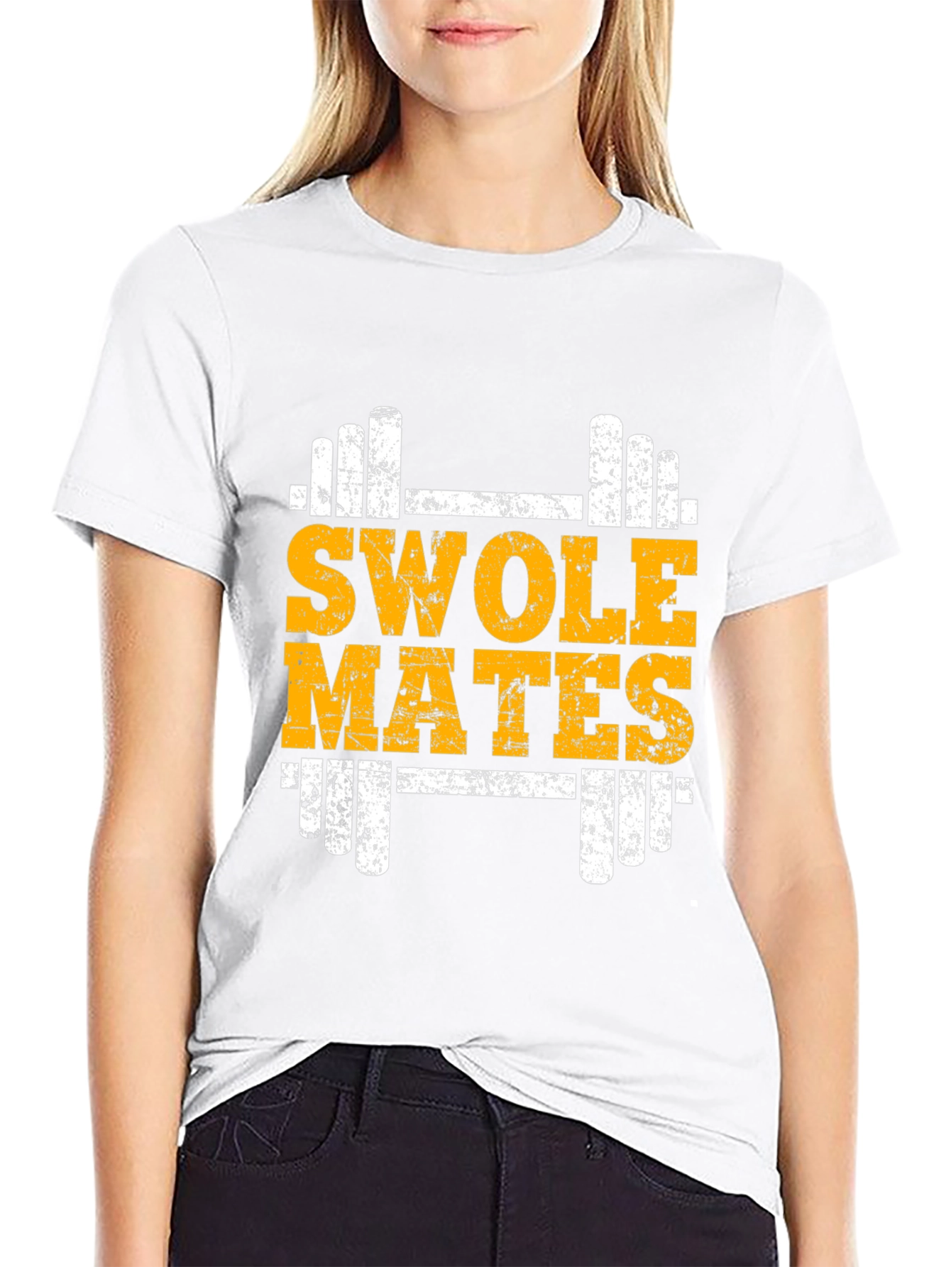 Swole Mates Graphic Tee - Gym Workout Shirt